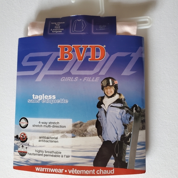 Girls long sleeve active wear top - Picture 3 of 4